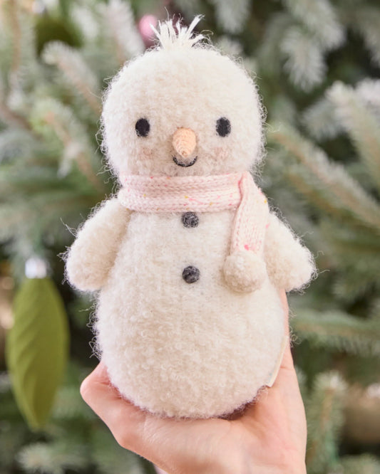 Bébé bonhomme de neige (paillettes de bonbons) | Cuddle + Kind