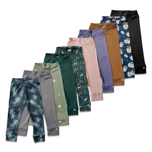 Kids' Bamboo Leggings | Umber