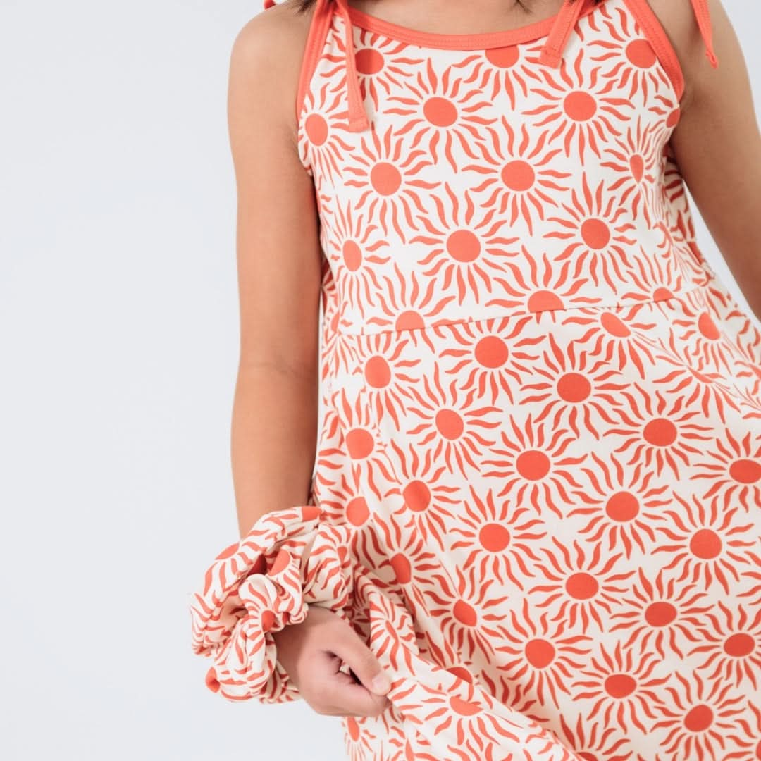 Bamboo Scrunchie | Tidal Blue