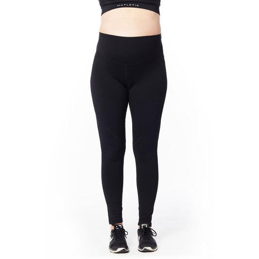 Legging BRAVE pleine longueur avec panneau taille mi-haute