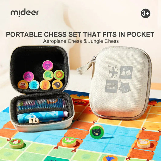 2-in-1 Travel Board Game Set