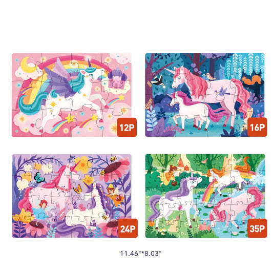 Level Up 4-in-1 Puzzle Set - Unicon