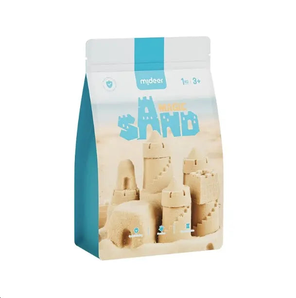 Magic Sand Play Set (2 Kg With 25 Accessories)
