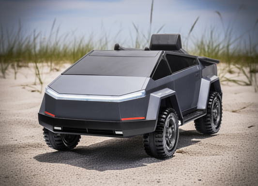Voiture électrique 12 V pour enfants Tesla Cybertruck style 2026 avec télécommande