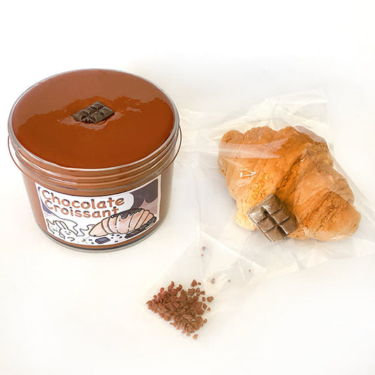 Slime Croissant au chocolat