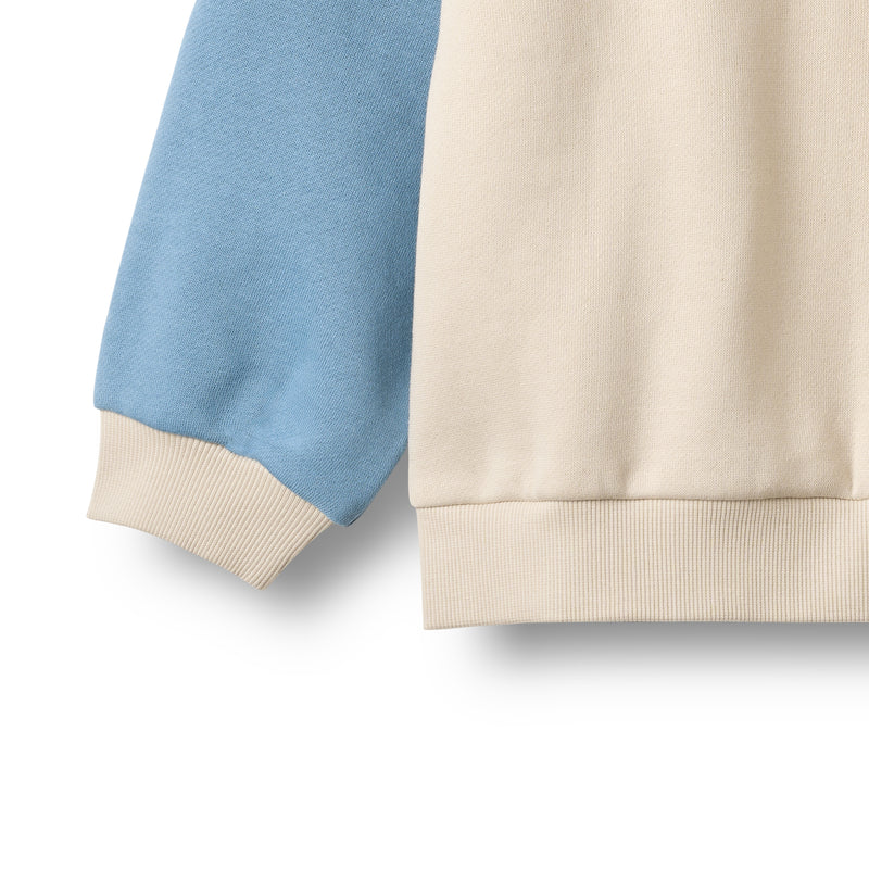 Sweatshirt Écusson Elliot | Blanc cassé | Blé Enfant