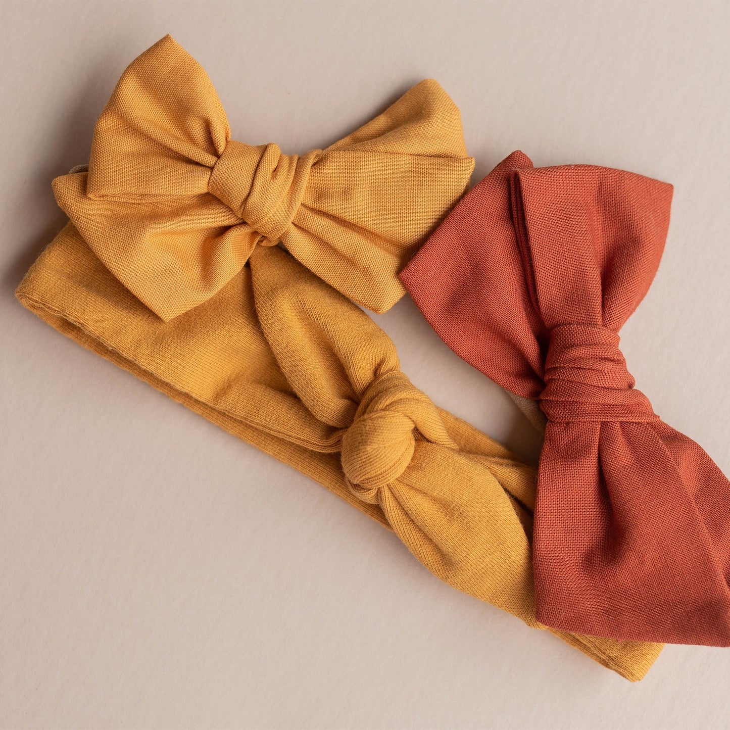 Bandeau à nœud | Moutarde