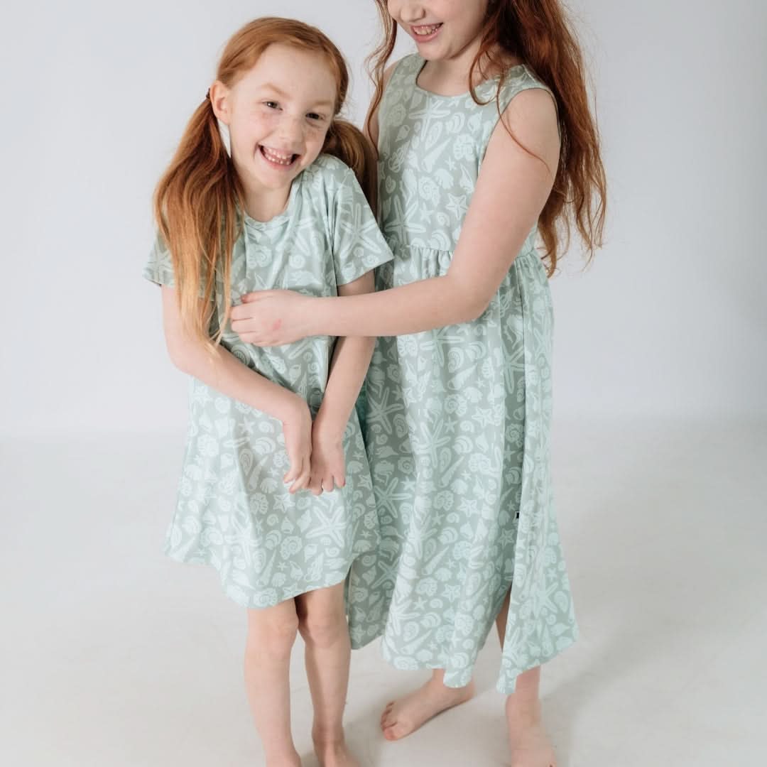 Kids' Bamboo Bamboo Winslow Dress | Coastal Keepsakes