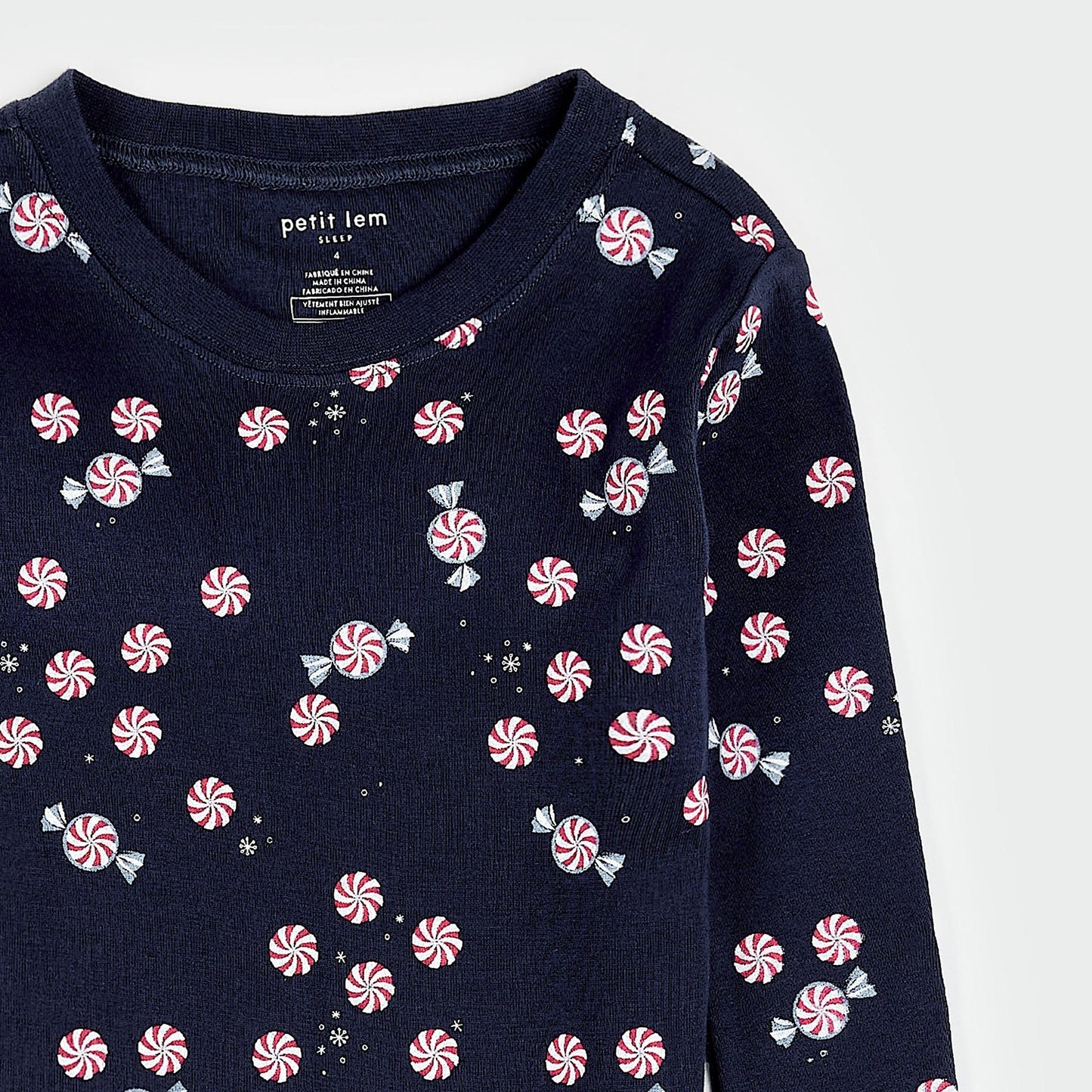 Ensemble de pyjama « Starlight Spirals » bleu marine | Petit Lem