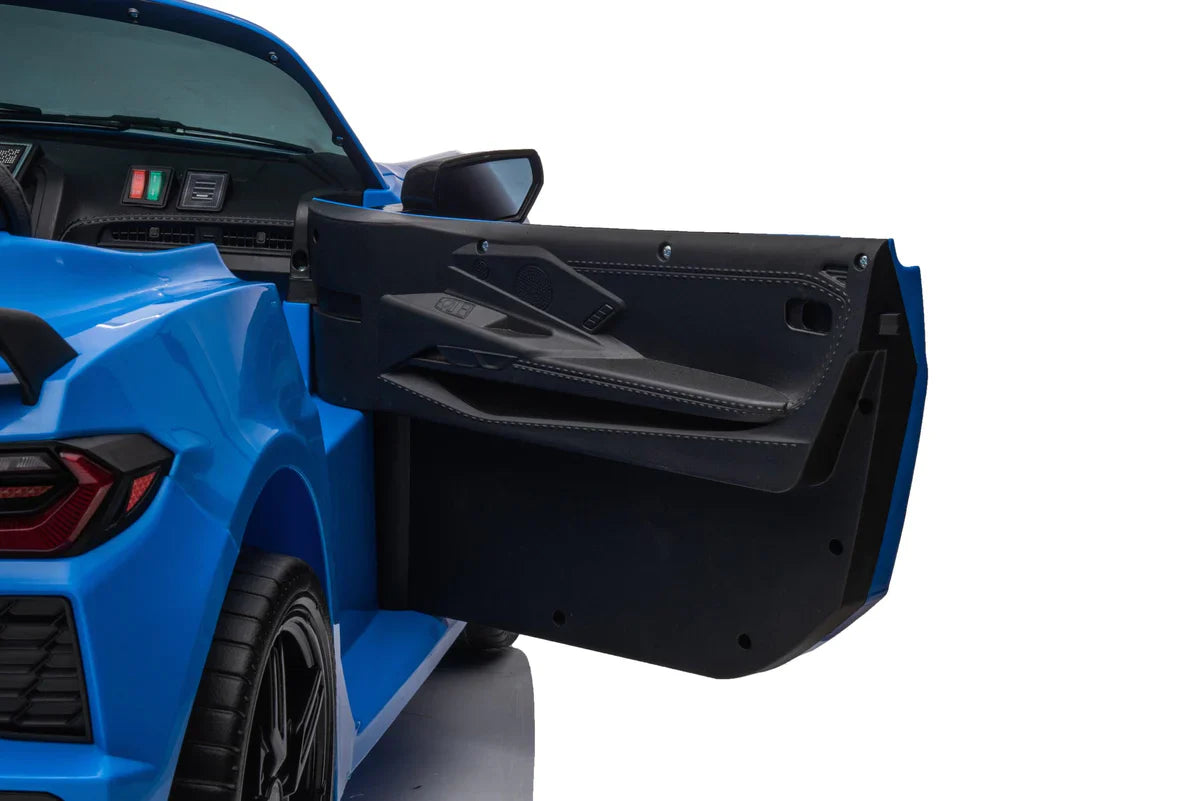 24V Chevrolet Corvette C8 2 Seater DELUXE EDITION Kids Ride on Car with Remote Control