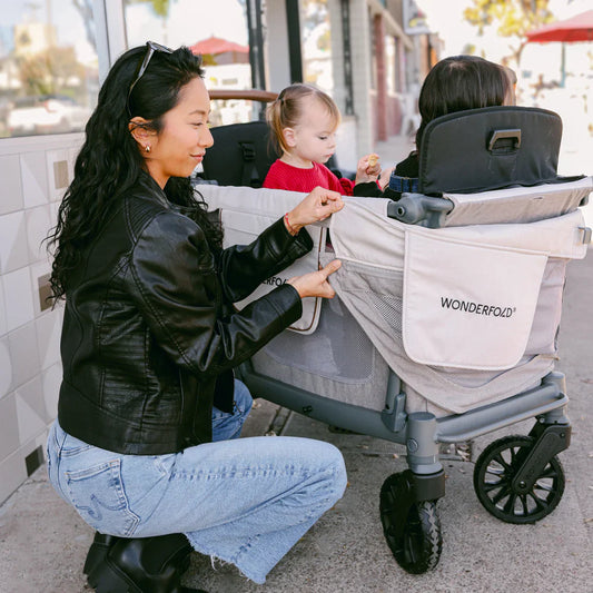 Poussette-wagon double Wonderfold L2 (2026)