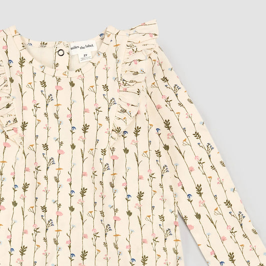 Dress | Garden Wall Print on Birch | Miles the Label