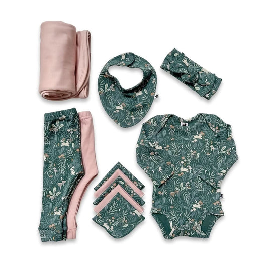 Coffret Cadeau Capsule Bébé Bambou | Bois de Rose et Bois de Rosier Crépuscule