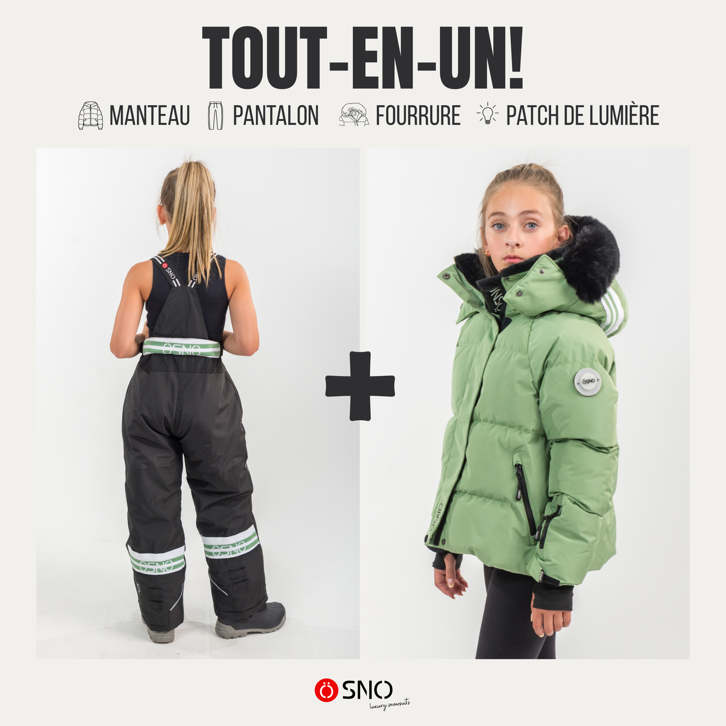 Nikki Short Snowsuit (Jacket & Pants) OSNO