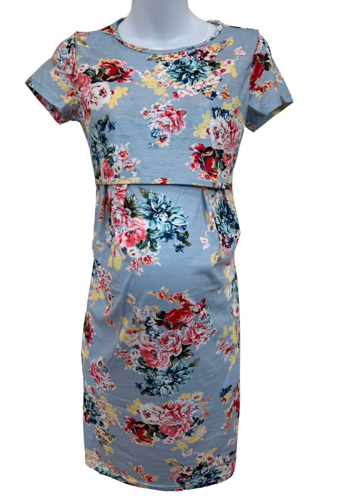Kasy Maternity and Nursing T-Shirt Dress