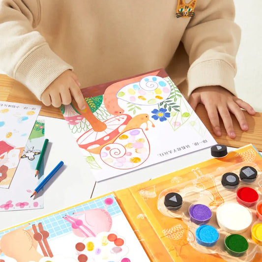Creative Finger Paint Kit: Animal Party