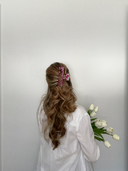 Pink Paradise Hair Claw Clips (S, M, L)