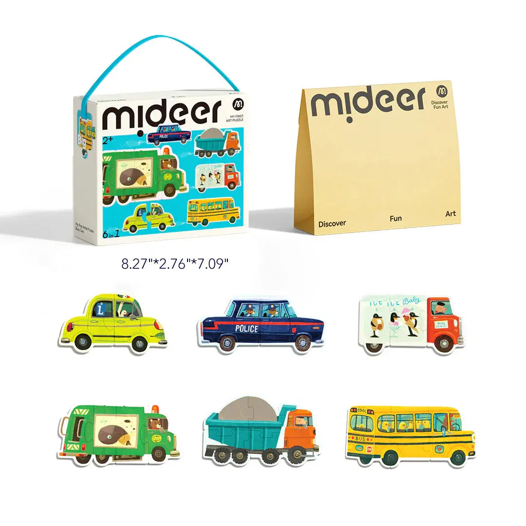 My First Artist Puzzle: Busy Cars