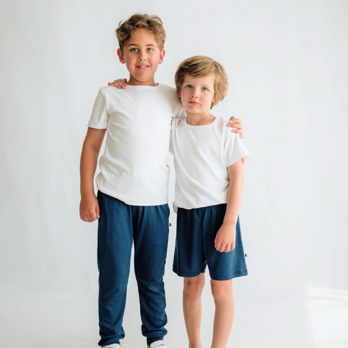 Kids' Bamboo Play Shorts | Navy