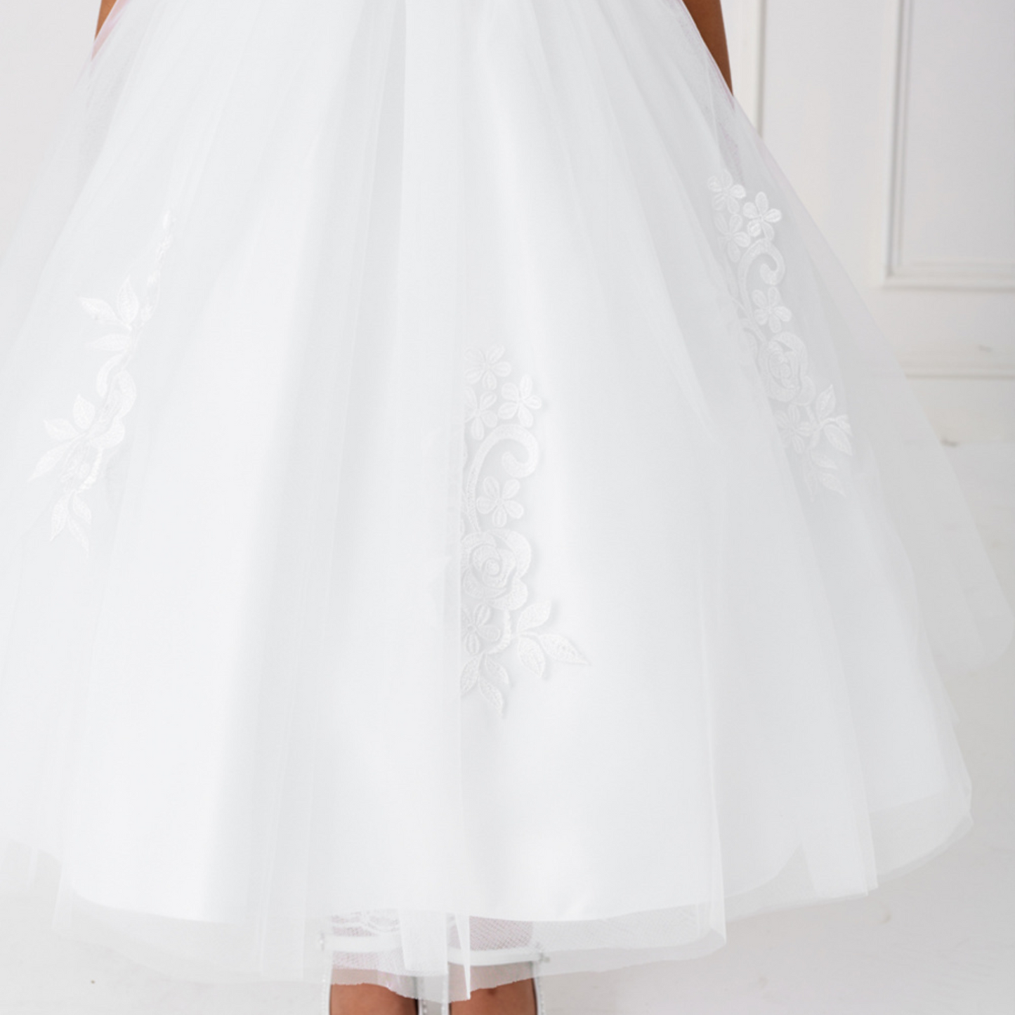Robe de cérémonie fille Leila Lace
