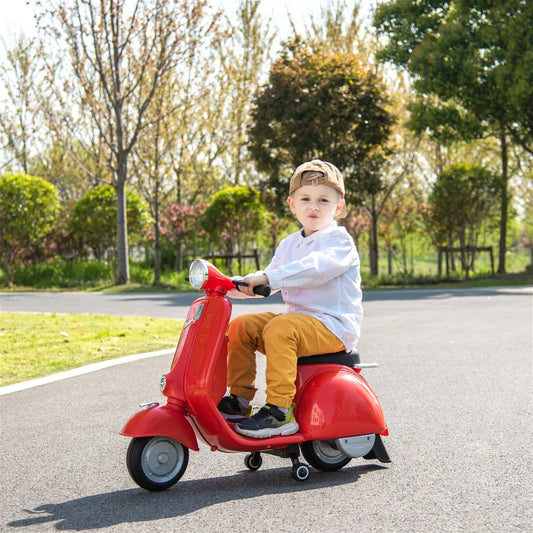 Scooter moto Vespa 12 V pour enfants