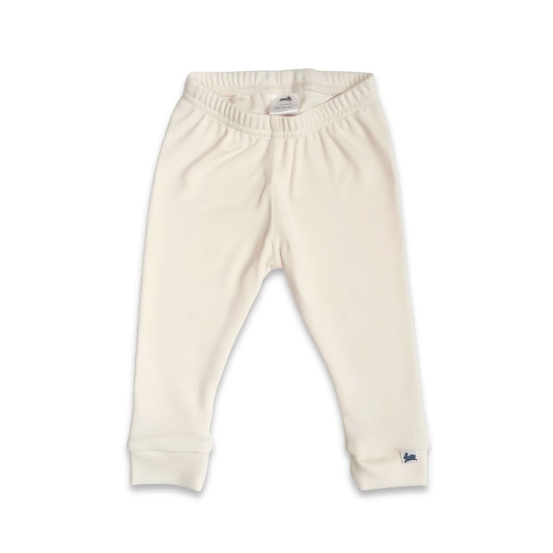 Legging en bambou pour bébé | Côtelé olive