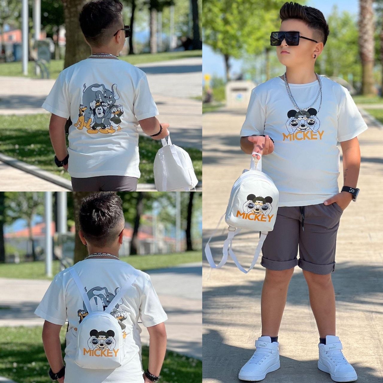 Lookout Mouse Boys Set & Bag