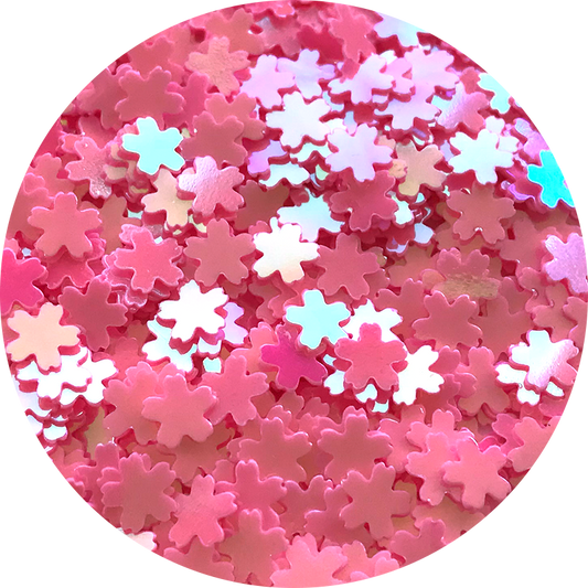 Paillettes fleurs de cerisier roses