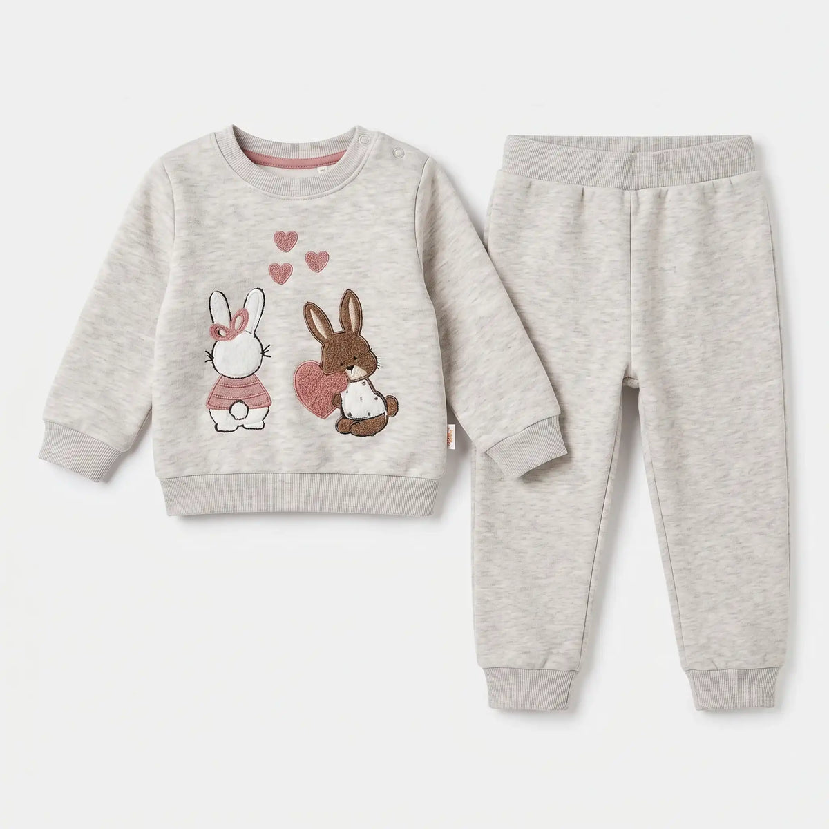 Lovely Bunnies Cotton Joggers Set