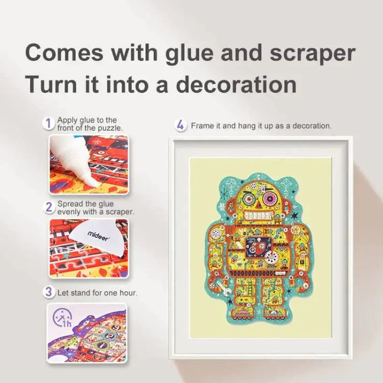 Irregular Shape Puzzle - Robot Factory