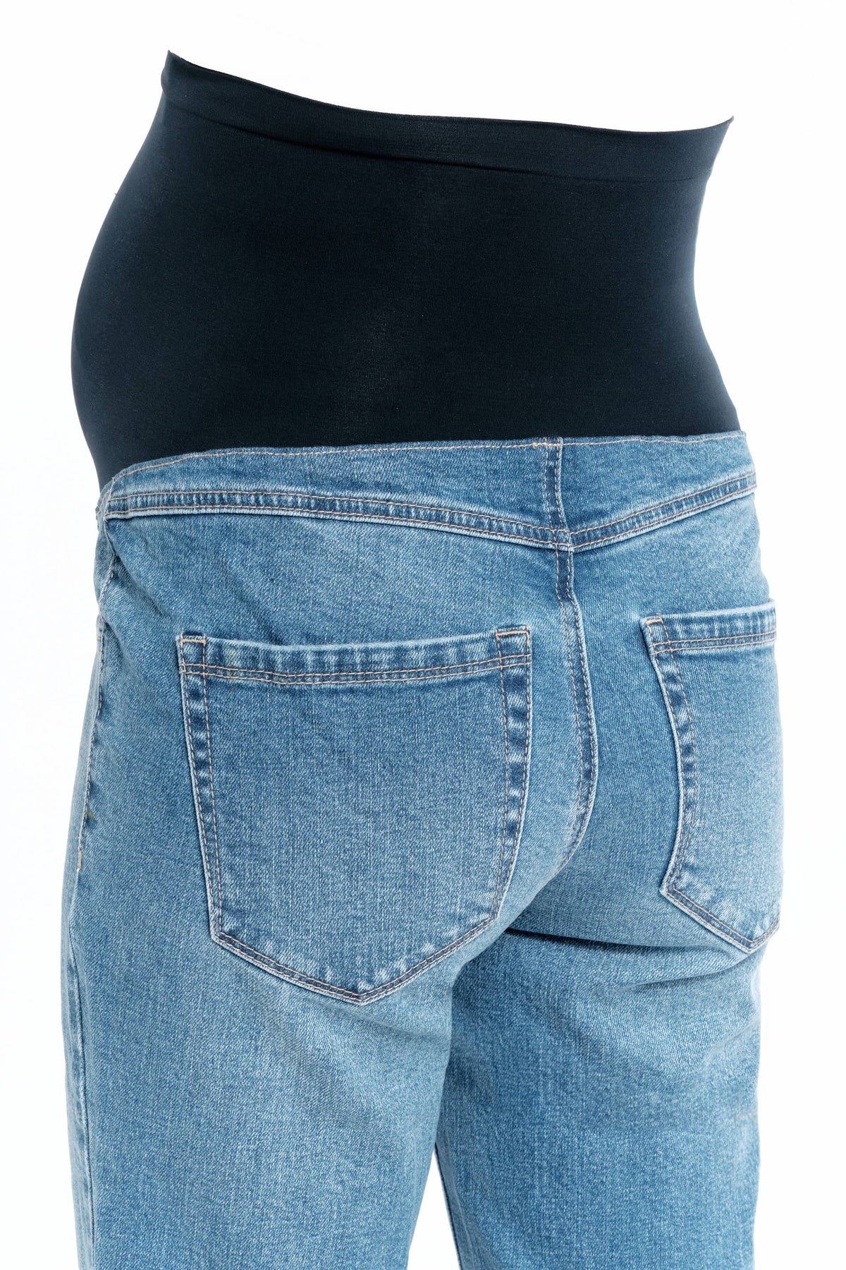 32-Inch Relaxed Straight Maternity Jeans