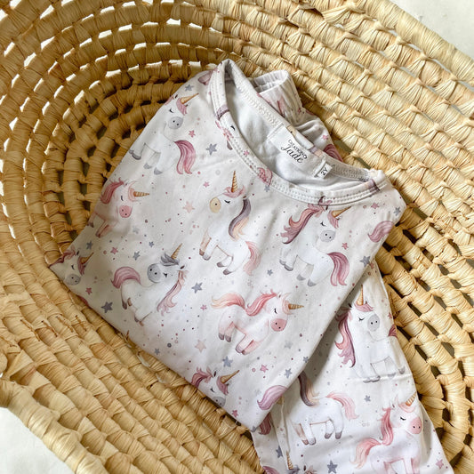 Bamboo Pajamas - Kids - Lily the Unicorn (2T to 5T)