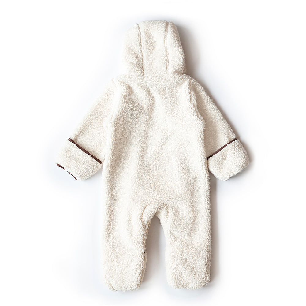 Petit coulou One-piece lined Sherpa suit (6-18m)