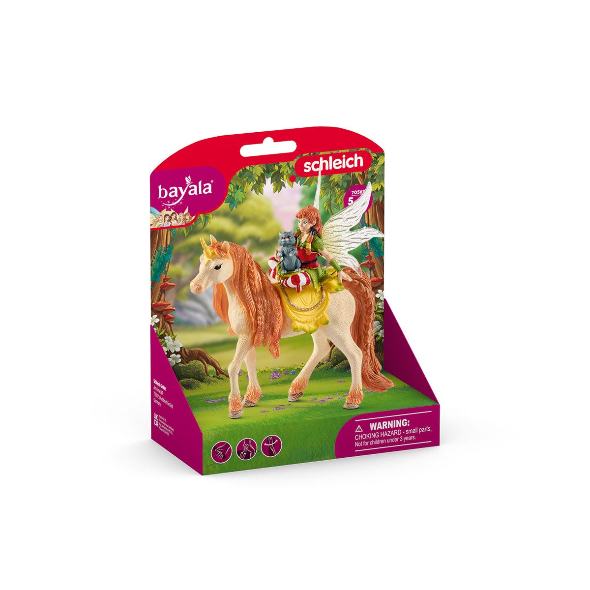La fée Marween avec licorne à paillettes