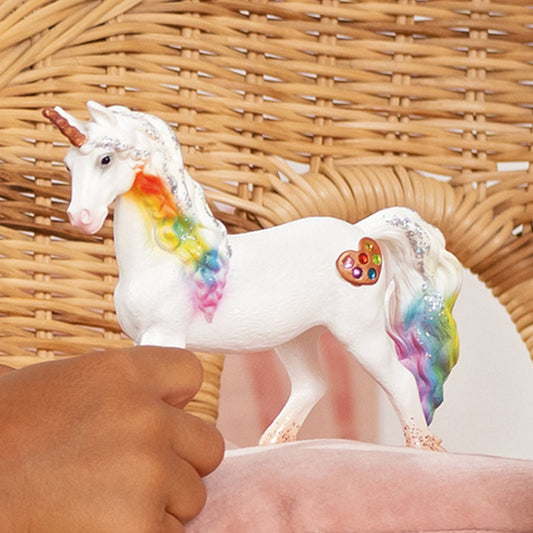 Jument Licorne Arc-en-ciel d'Amour