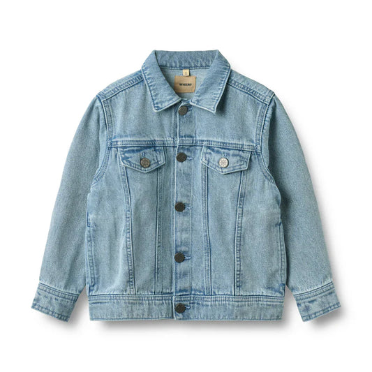 Veste en jean Bowie | Bleu clair | Wheat Kids