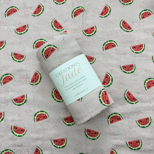 Création Jade Bamboo Muslin - Watermelon