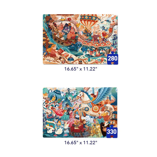 Level Up Puzzles - Level 8 Magic Book And Fairy Tales
