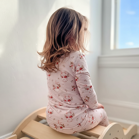 Création Jade Bamboo Pyjamas - Lydia - Bunny & Mouse