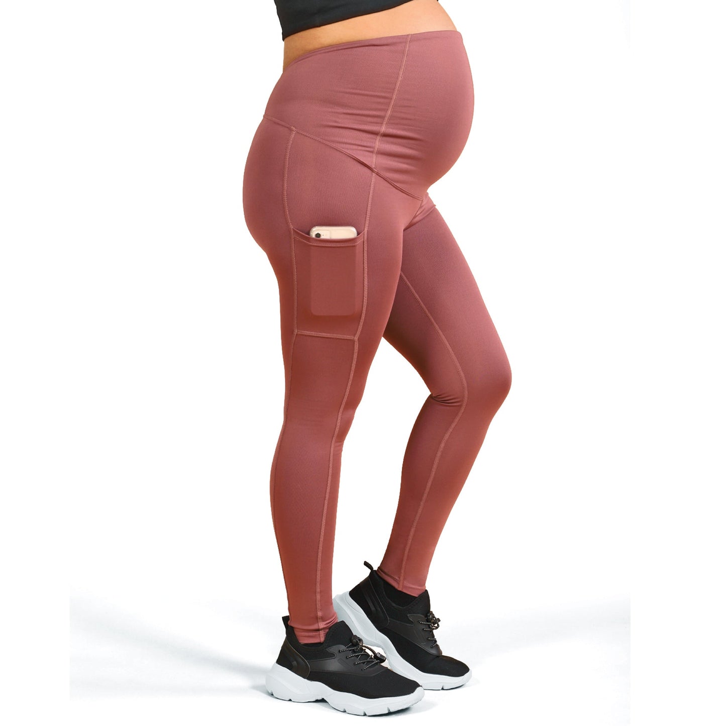 Legging longueur cheville ATHENA avec panneau rabattable