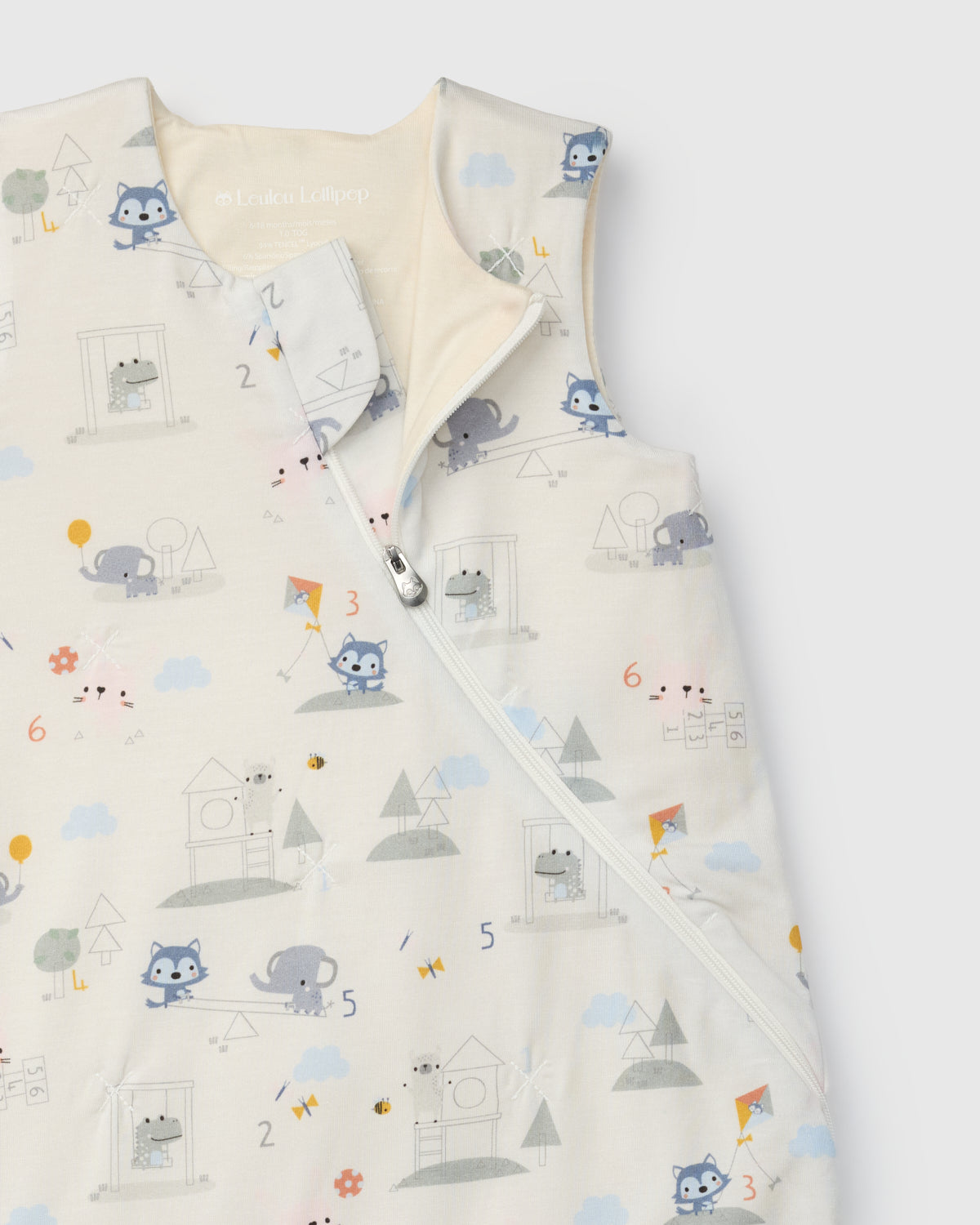 Baby Sleep Sack TENCEL™ 1.0 TOG - Mini Mathletes
