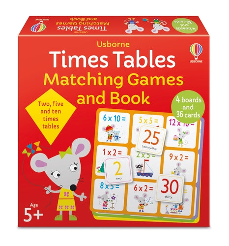 Jeux d’association et livre sur les tables de multiplication