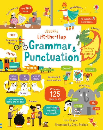 Grammaire et ponctuation avec volets à soulever