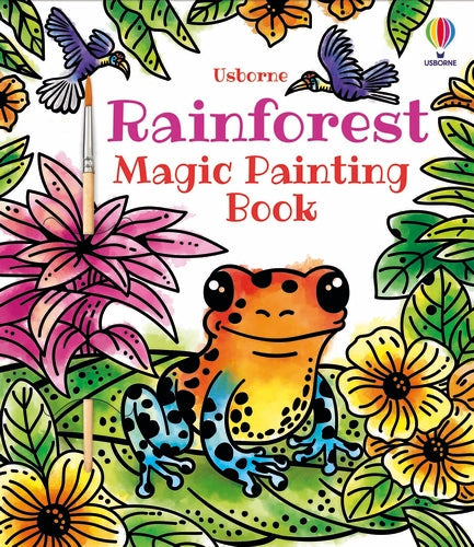 Livre de peinture magique de la forêt tropicale