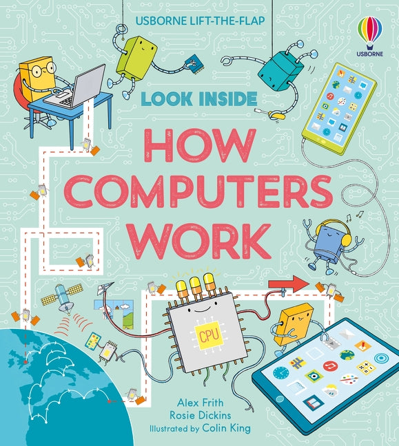 Look Inside How Computers Work — Livre à rabats sur les ordinateurs