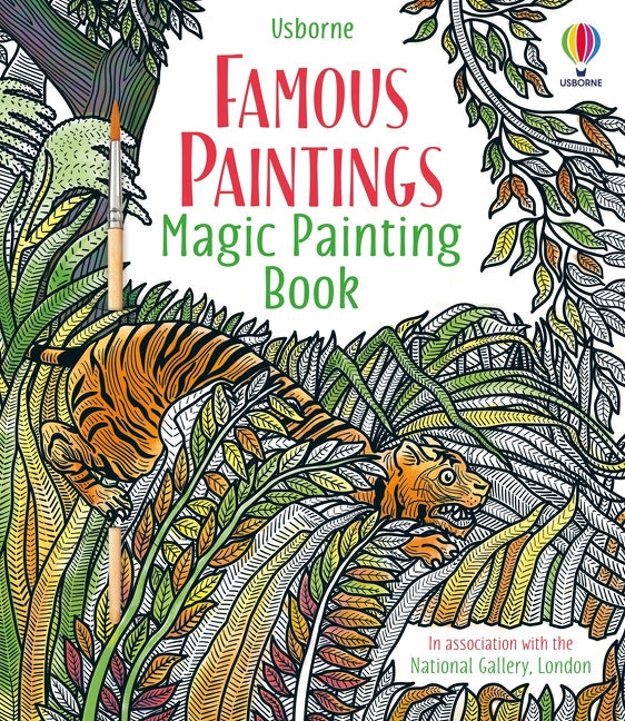 Livre de Peinture Magique : Tableaux Célèbres