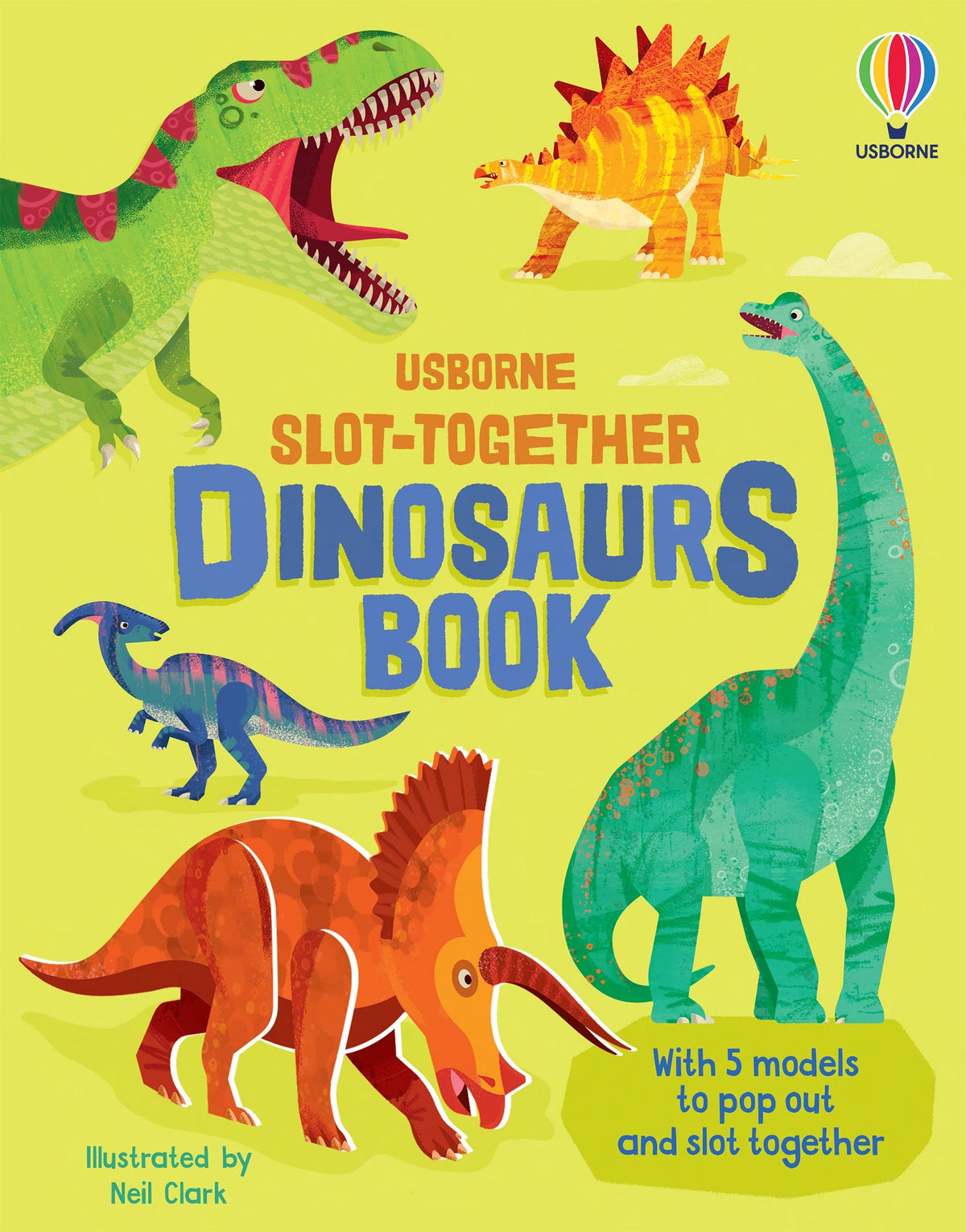 Slot-together Dinosaurs — livre de dinosaures à assembler