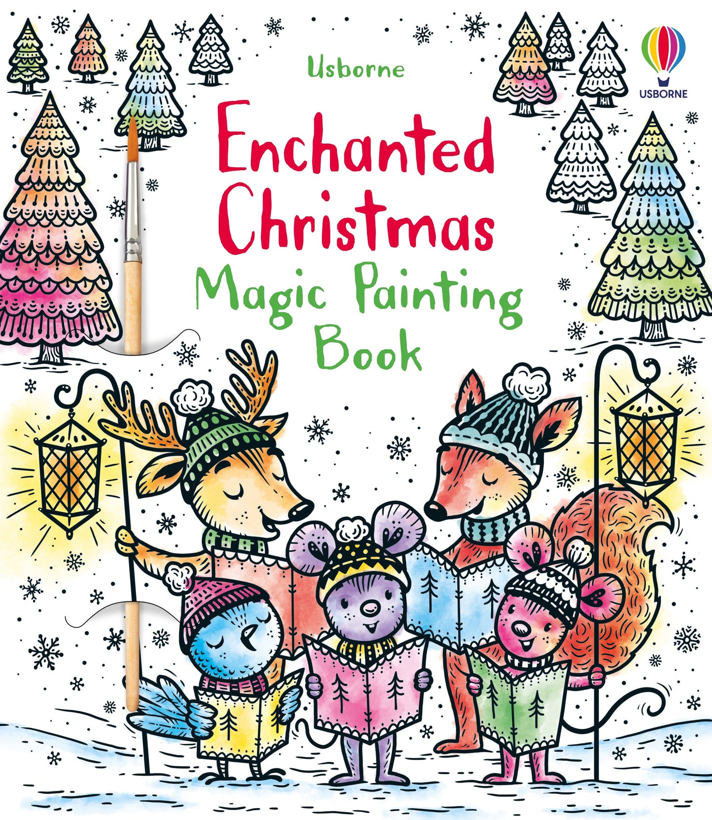 Livre de Peinture Magique de Noël Enchanté