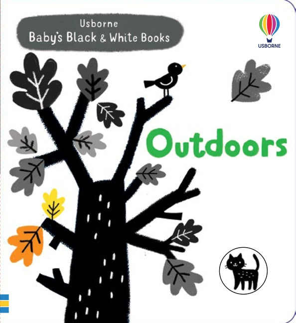 Baby's Black and White Books: Outdoors — livre sur les saisons