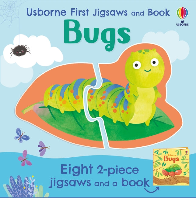 Premiers casse-têtes et livre Usborne | Insectes